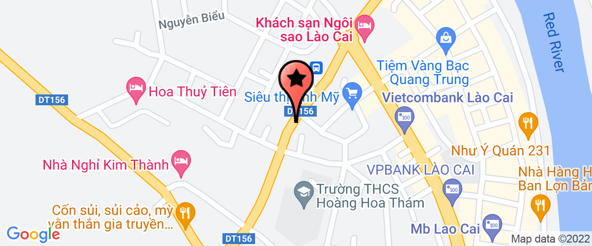 Map go to Dai An Lao Cai Joint Stock Company