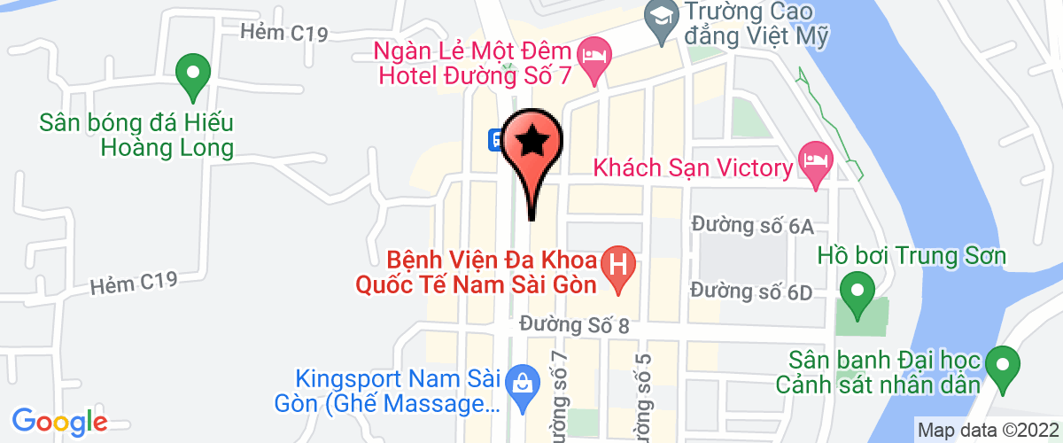 Map go to Tung Bach Viet Corporation