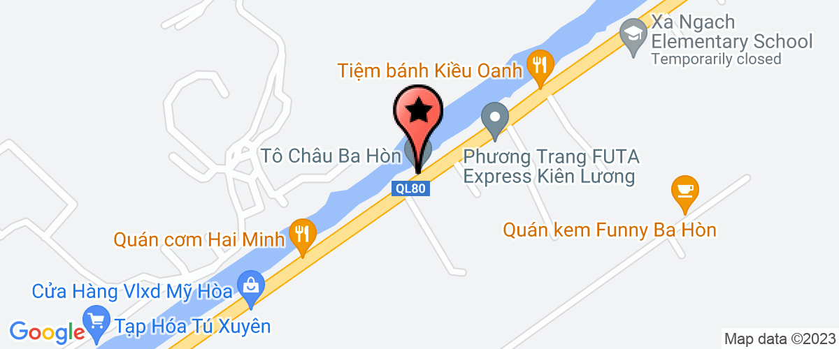 Map go to Cong Chung Kien Luong Office
