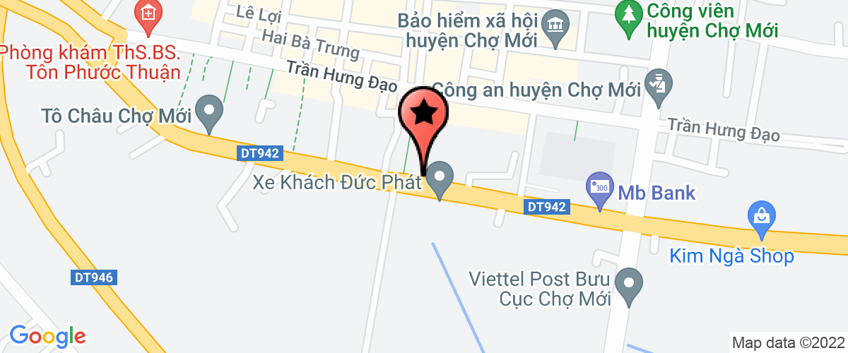Map go to Branch of  An Hang  Moi Market Petroleum Giang-Door Petroleum Company Limited