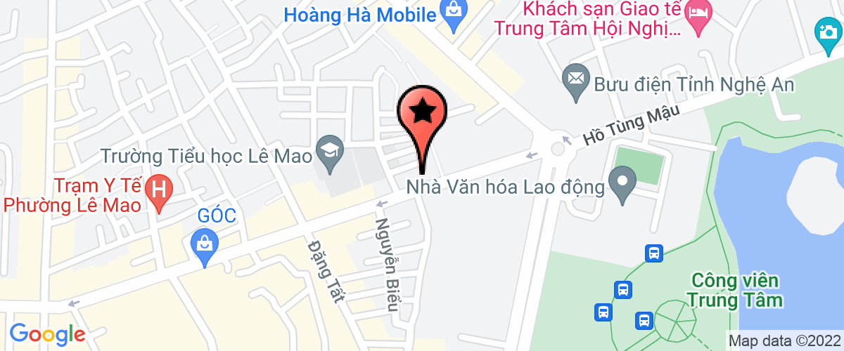Bản đồ đến Công Ty TNHH Nhất Tín Nghệ An