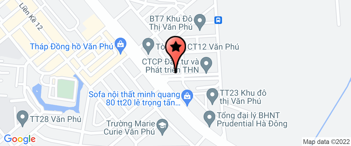 Map go to Bao Tin Construction Investment And Trading Consultant Joint Stock Company