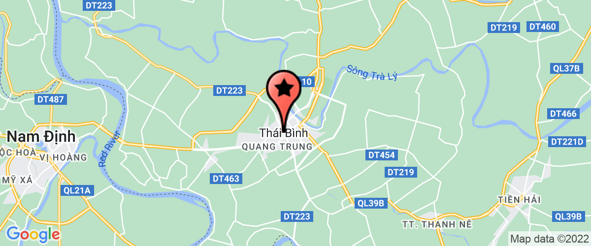 Map go to Thai Binh New Material Technology Joint Stock Company