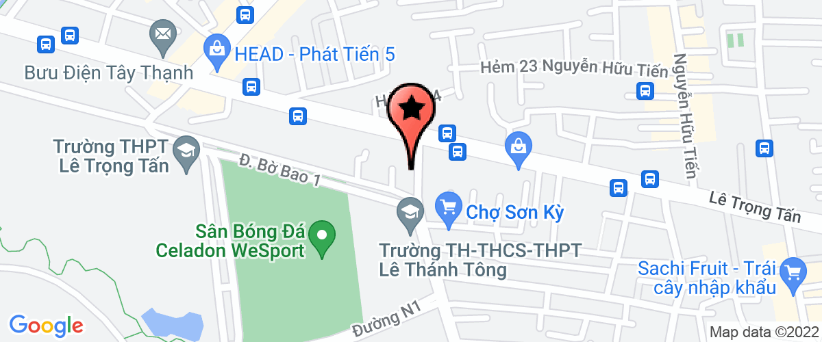 Map go to Huy Hoang Hair Cut Company Limited