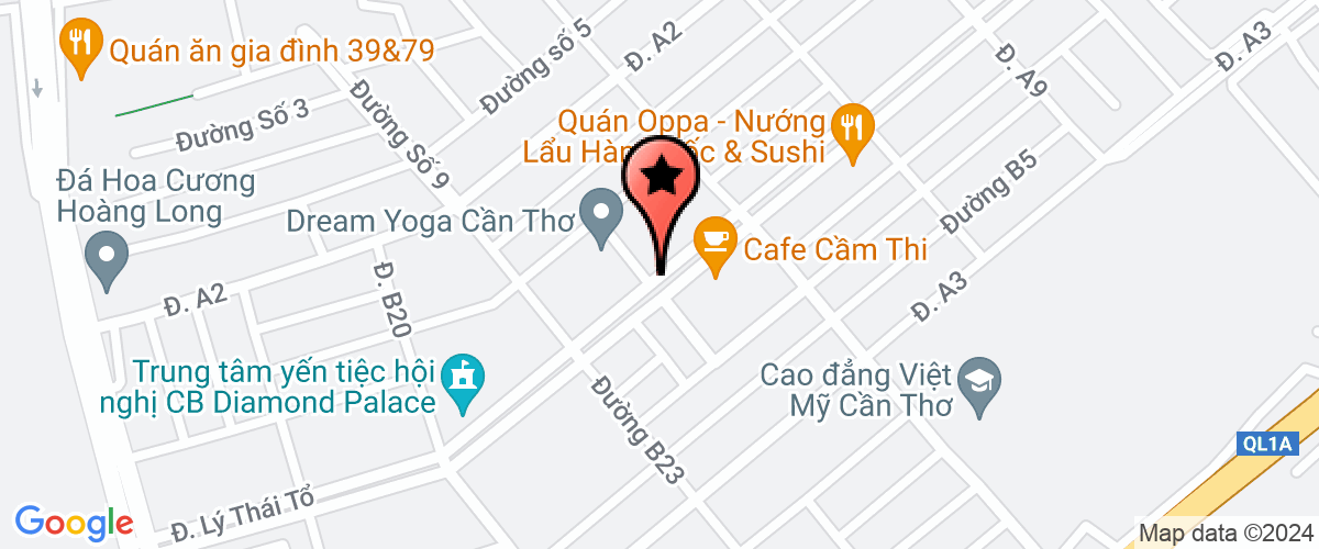 Map go to Khanh Ngoc Construction Producing Trading Service Limited Liability Company