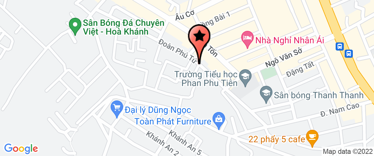 Map go to Ky Nghe Dai Hong Phat Manufacturing Creative Joint Stock Company