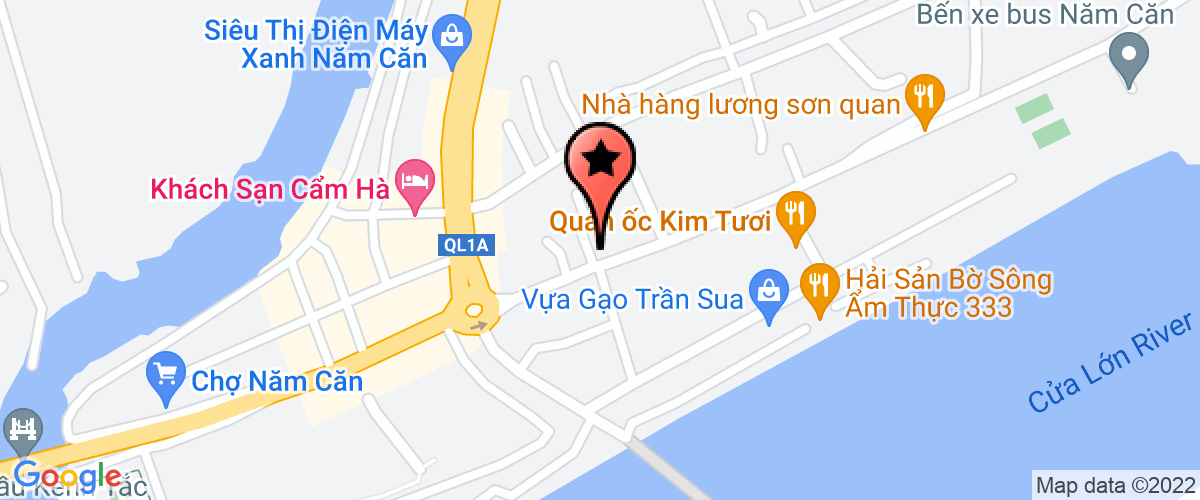 Map go to DNTN Tran Tai Diep