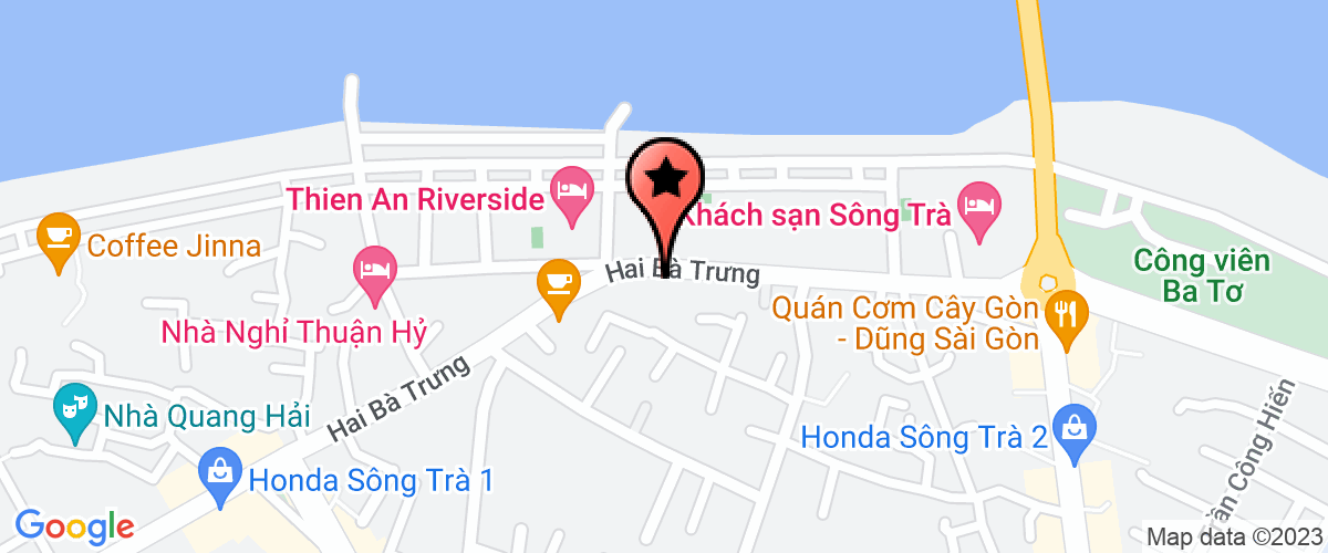 Map go to Song Tra Khuc Investment Joint Stock Company