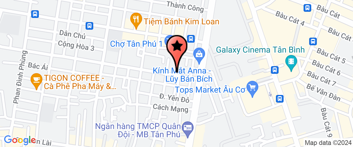 Map go to Quynh Minh Quan Import Export Trading Production Company Limited
