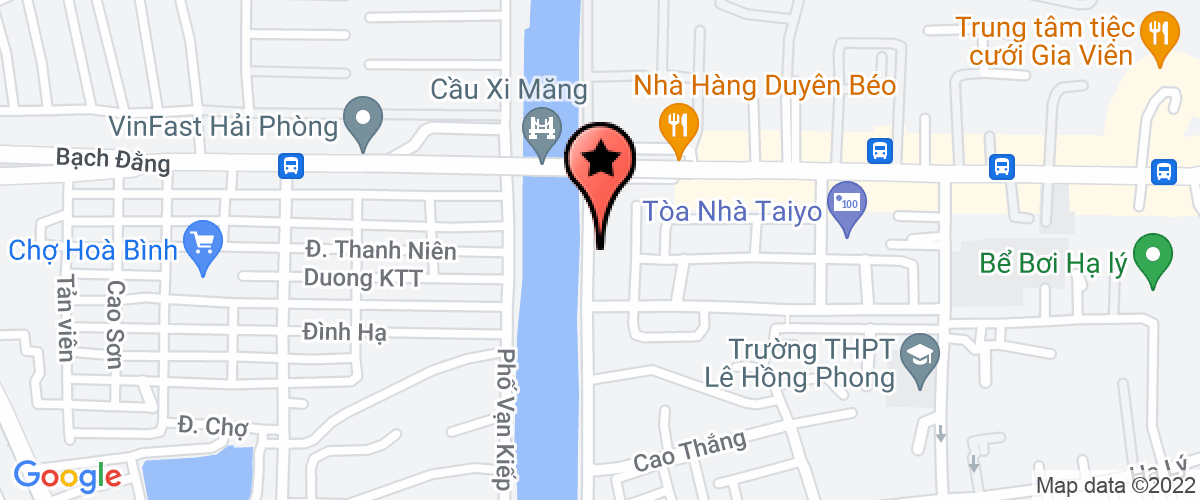 Map go to Giang Chau Production And Trading And Service Company Limited