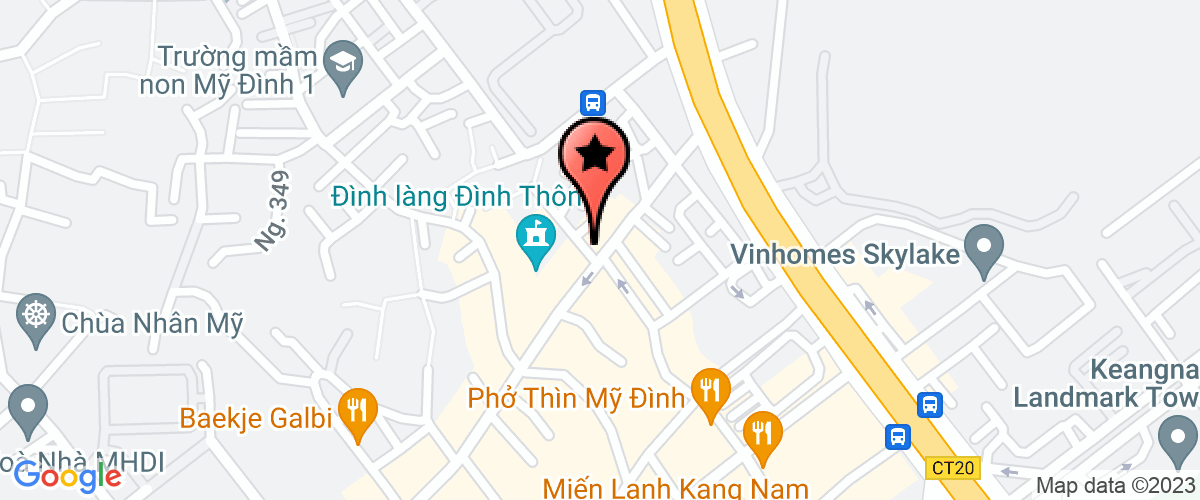 Map go to Viet Land Services And Development Joint Stock Company