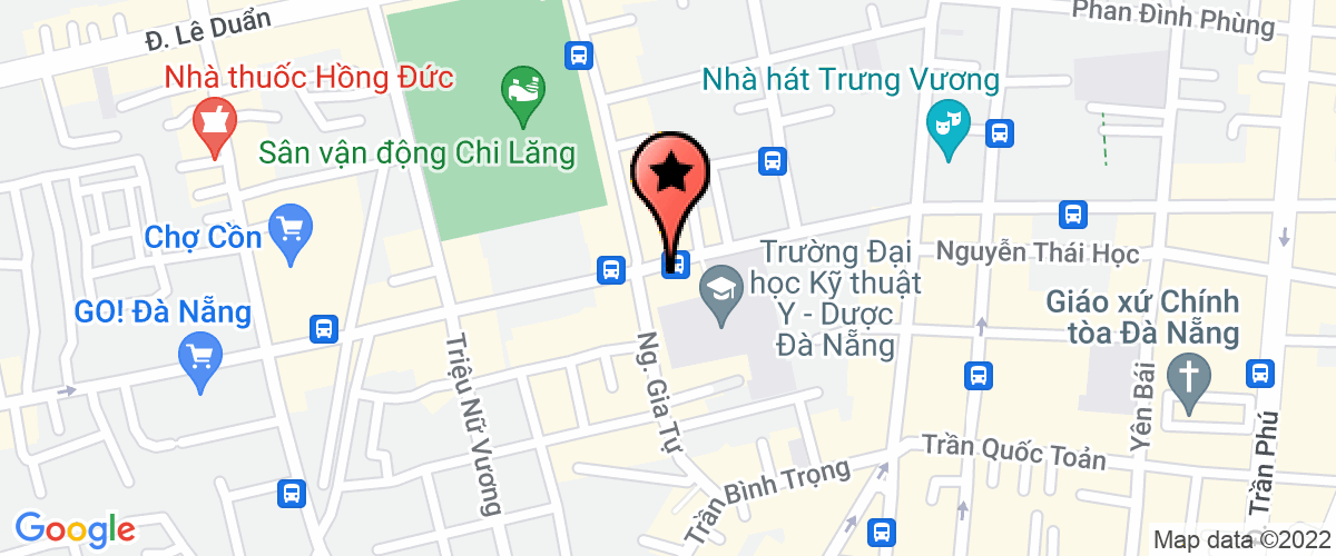Map go to Ban Quan ly du an Ho tro y te Vung Duyen Hai Nam Trung Bo TP Da Nang