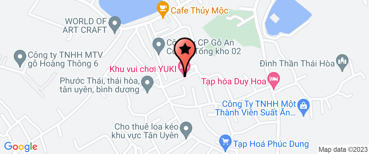 Map go to Hoang Son Phat Dat One Member Company Limited