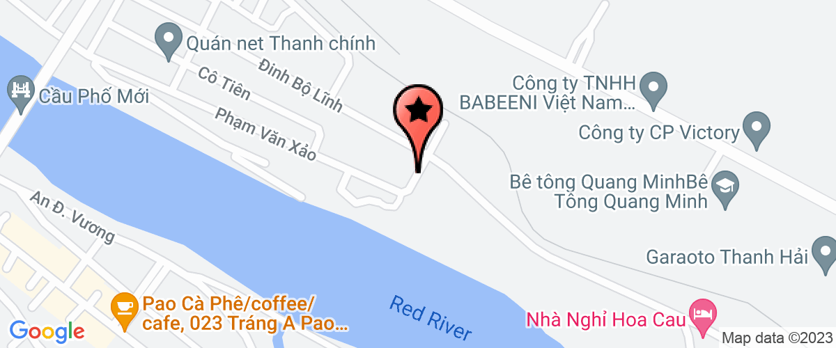 Map go to Tin Thanh Trading Import Export Company Limited