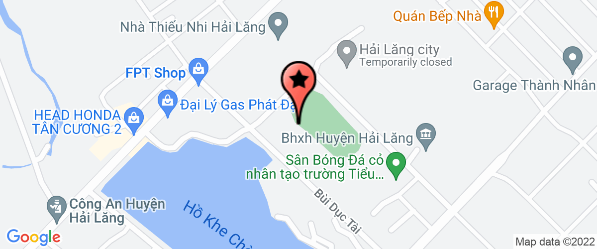 Map go to Truong Trung Hoc Pho thong Hai Lang