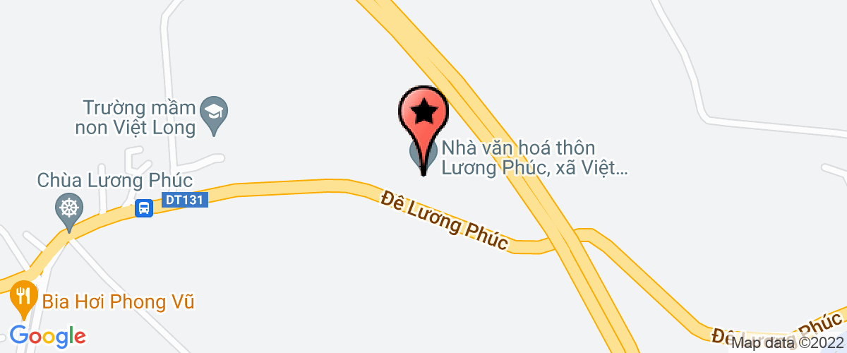 Map go to Duong Anh Production and Services Trading Company Limited