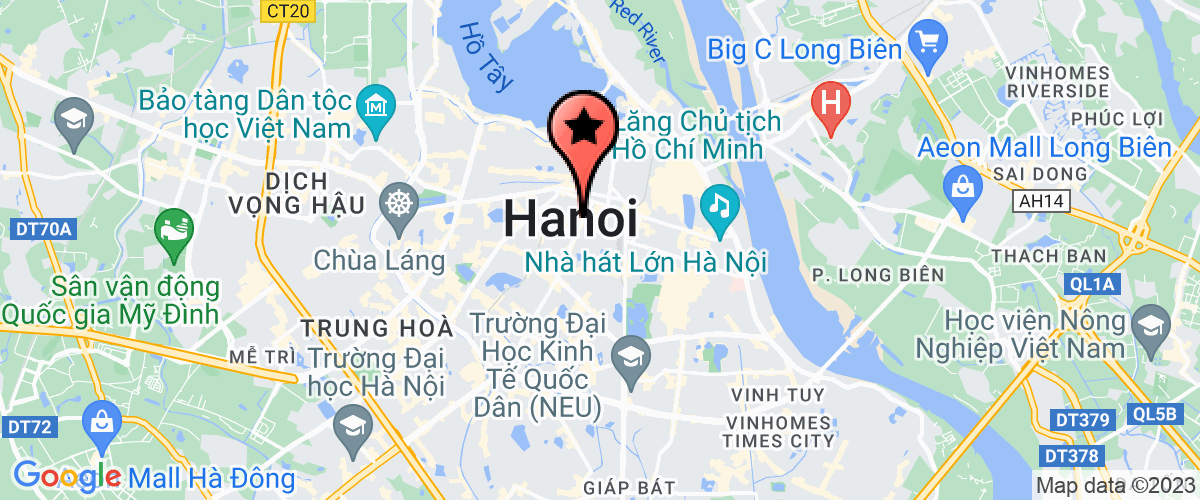 Map go to The Huy Company Limited