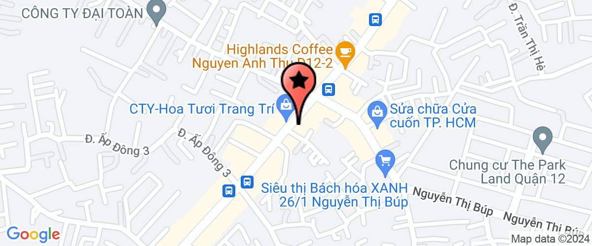 Bản đồ đến Công Ty TNHH Thương Mại  - Dịch Vụ  - Xuất Nhập Khẩu Vi Tính Tân Thuận