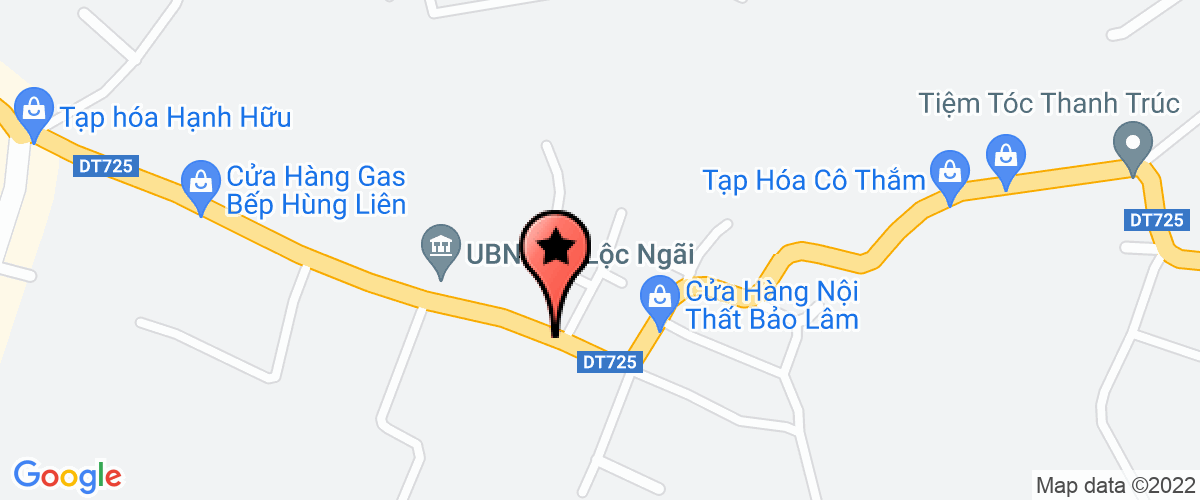 Map go to Minh Ngoc Lam Dong Joint Stock Company