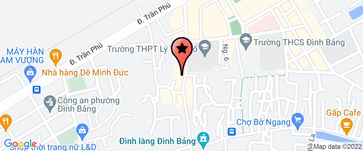 Map go to Manh Hung General Business Company Limited