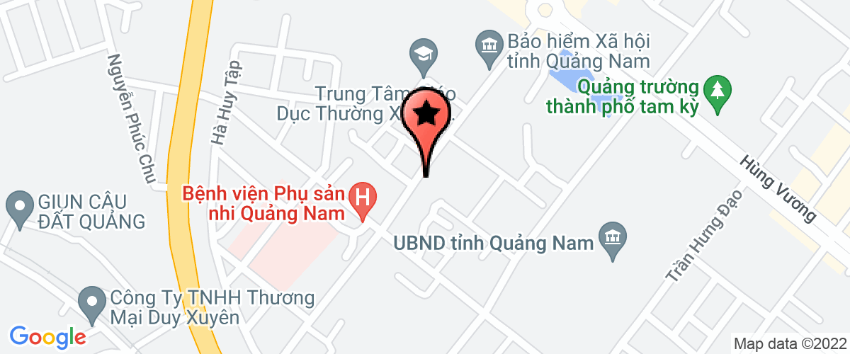 Map go to Dai Thang Quang Nam Real Estate Investment Joint Stock Company