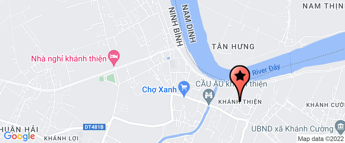 Map go to DNTN KD xang dau Ninh Thien