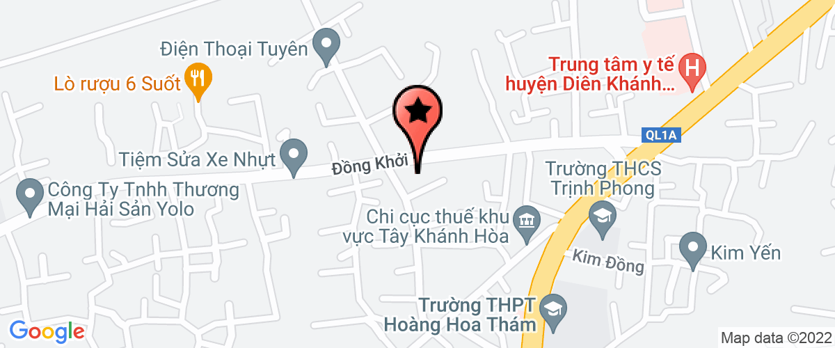 Map go to Minh Thanh Company Limited
