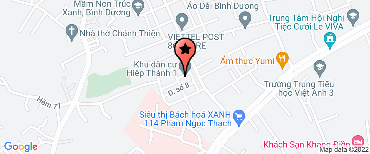 Map go to Nam Nam Phuong Company Limited