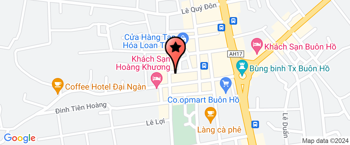 Map go to Nguyen Huynh Phuong Quan Commerce Company Limited