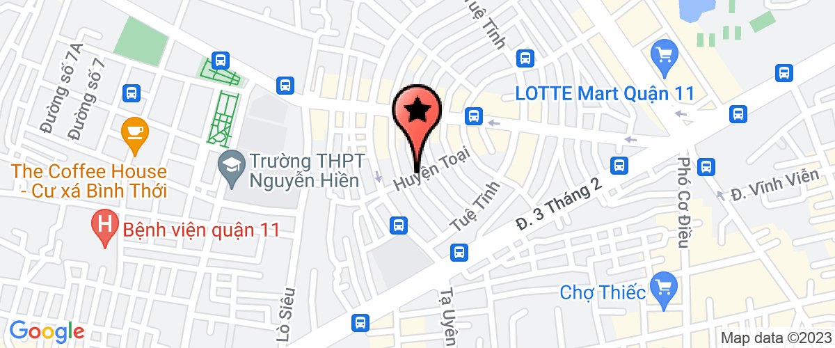 Map go to Kim Trang Cosmetic Trading Company Limited