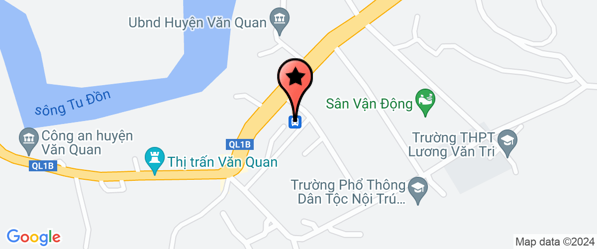 Map go to Phong  Van Quan District Medical