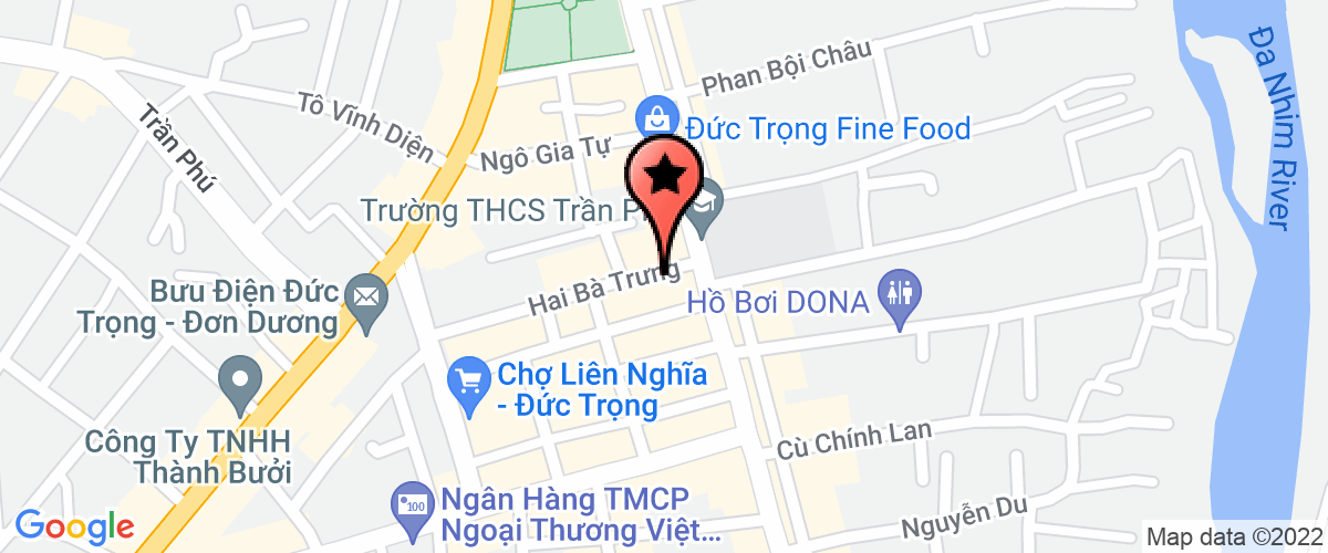 Map go to Kim Bao Anh - A Nhi Private Enterprise