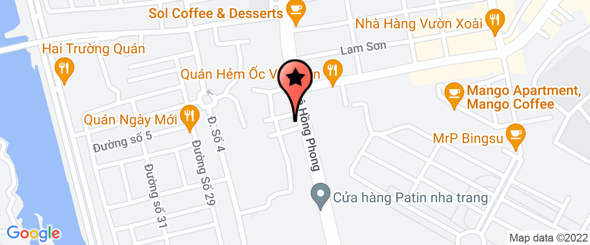Map go to Hai Nam Dinh Private Enterprise
