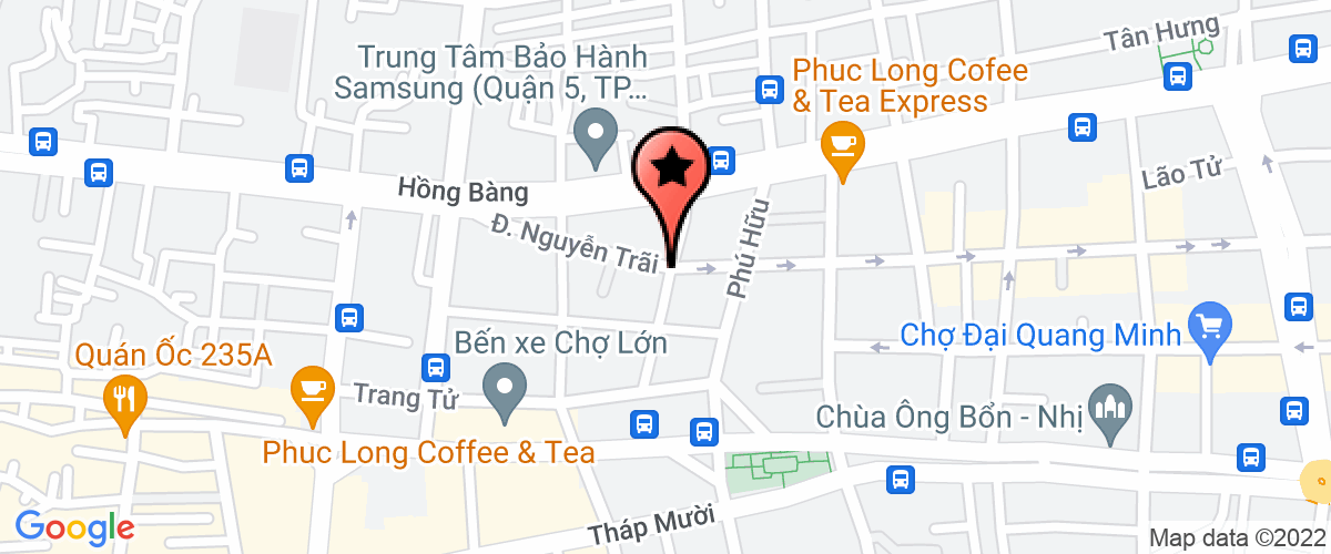 Bản đồ đến Cty TNHH Thương Mại Phát Vân