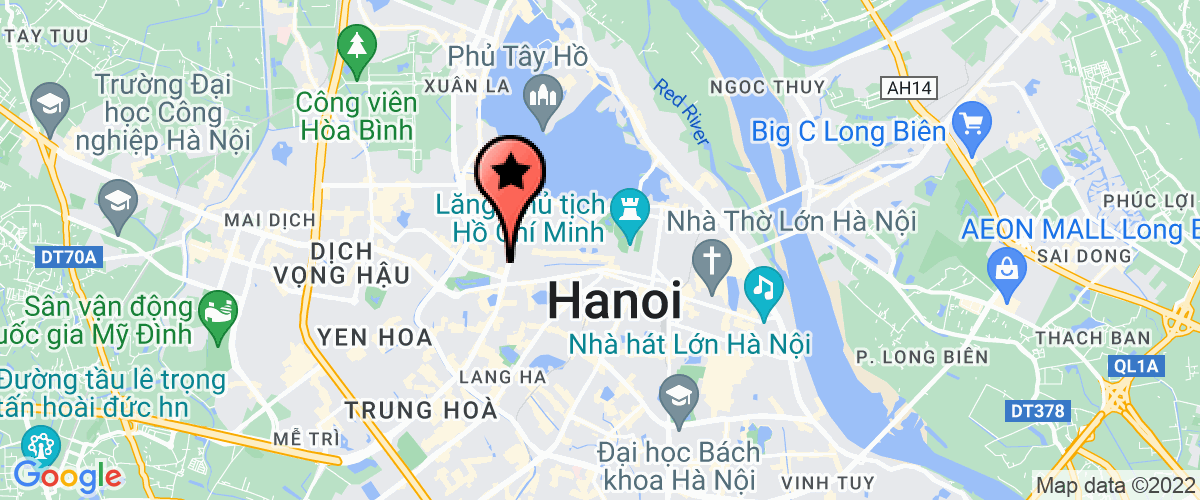 Map go to Van Xuan Global Trading Joint Stock Company