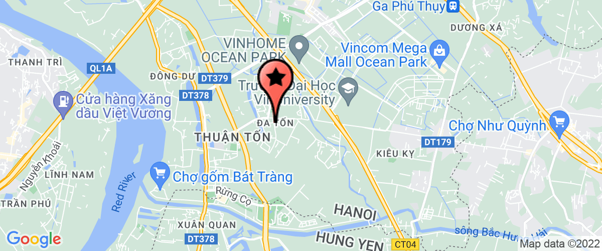 Map go to Nguyen Huu Hoang Construction Company Limited