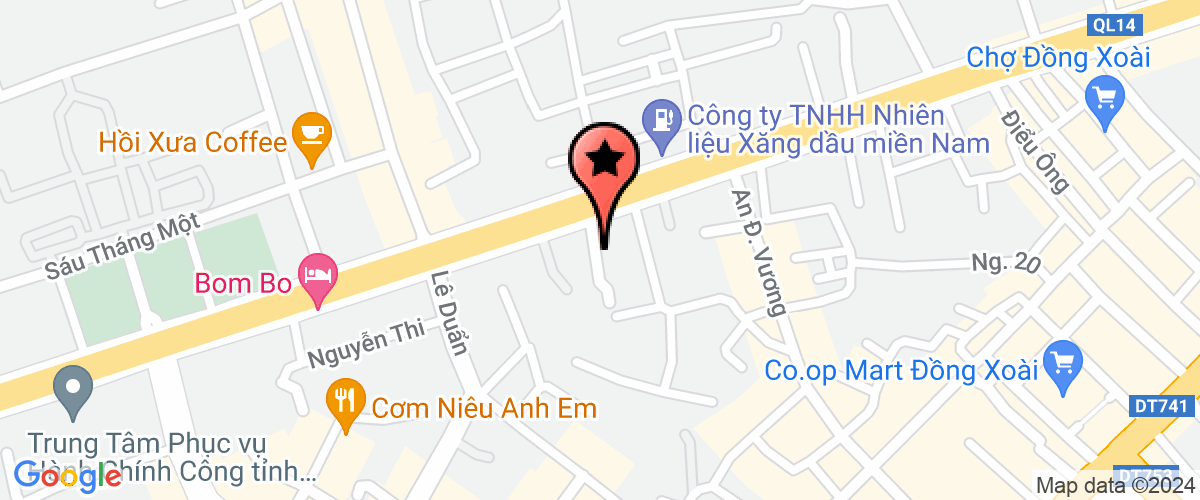 Map go to Huong Nghiep Tam Tri Duc Nlp Training Company Limited