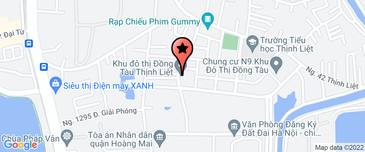 Map go to Phu An Import Export and Construction Investment Joint Stock Company