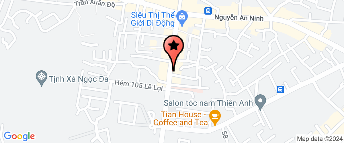 Map go to Thai An Investment Trading Company Limited