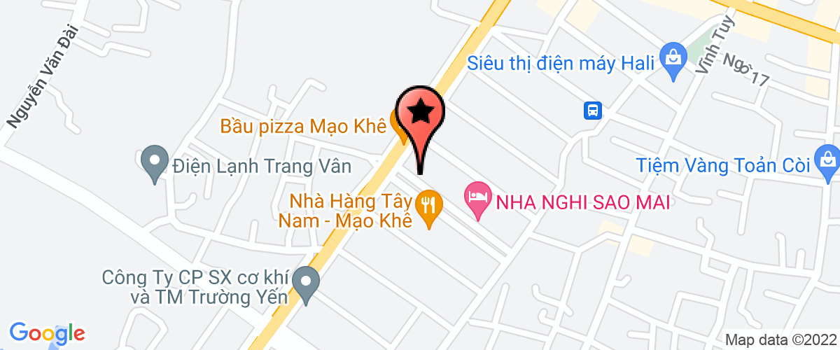 Map go to Hieu Phat Insurance Company Limited