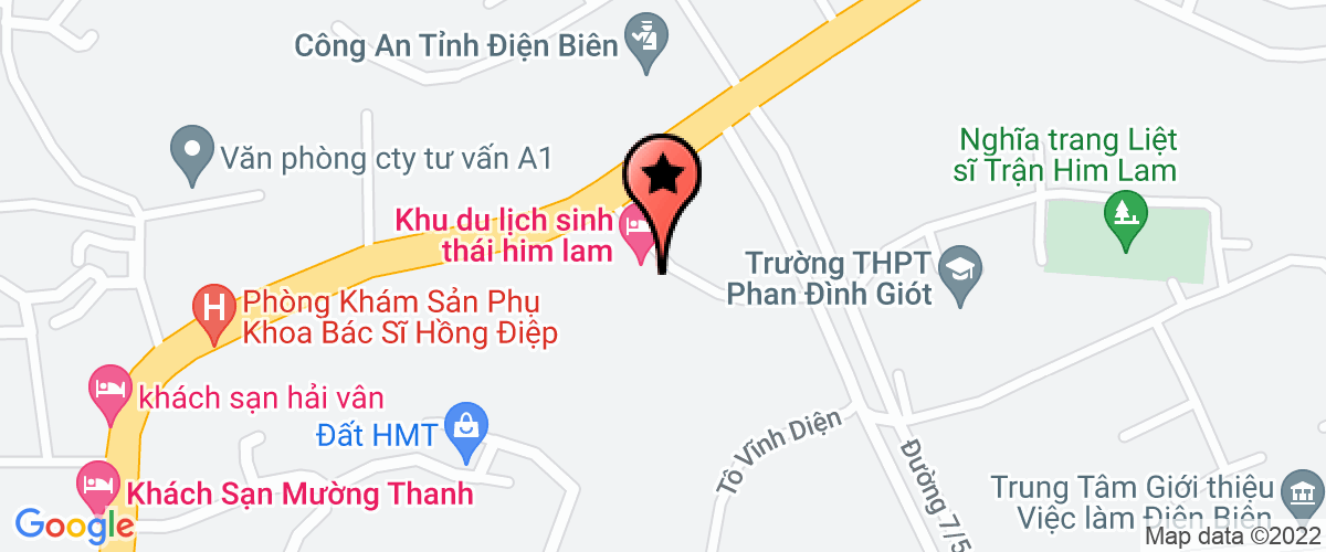 Map go to Xanh Technology Company Limited