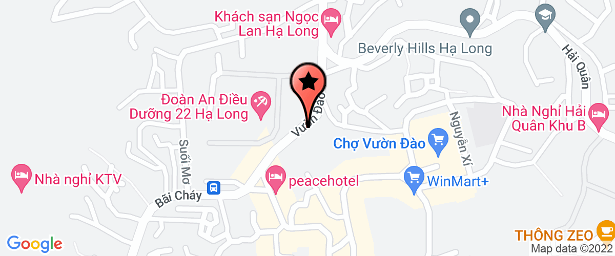 Map go to Nam Thang International Sport Trading Company Limited