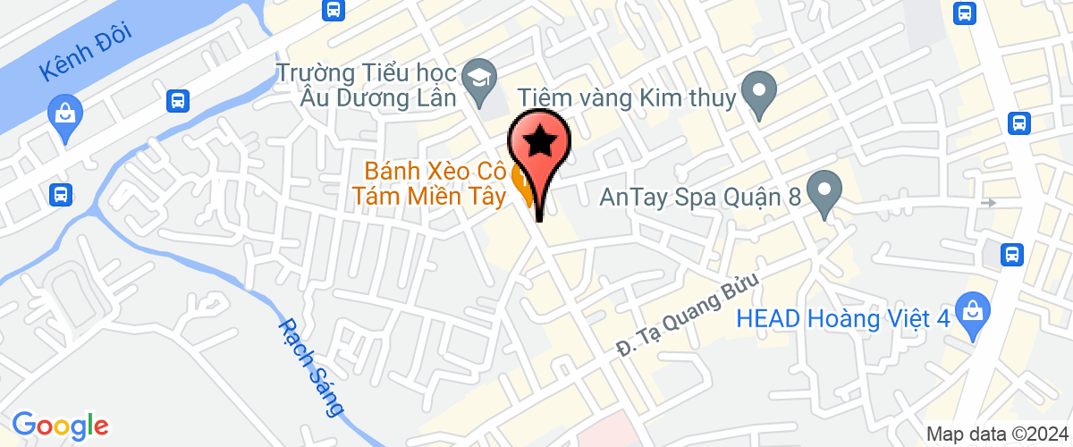 Map go to V&m Trading - Travel - Transport Company Limited