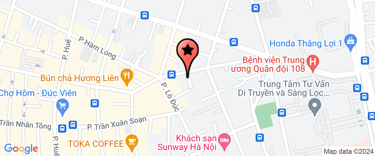 Map go to Dong Tam Trading Business and Investment Company Limited