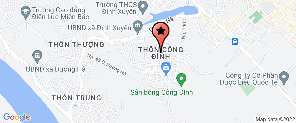 Map go to Cuong Anh Food Company Limited