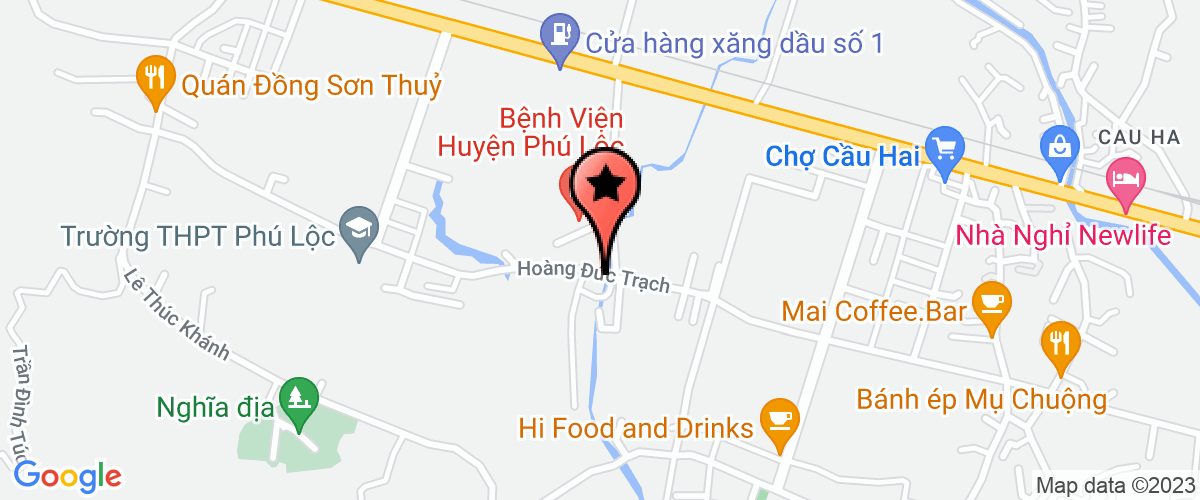 Map go to Hai Thanh Vien Be Huong Company Limited