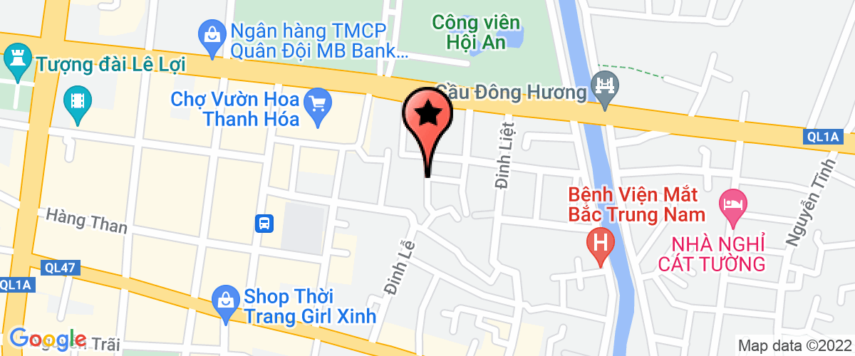 Map go to Hoi An Services and Real Estate Business Company Limited