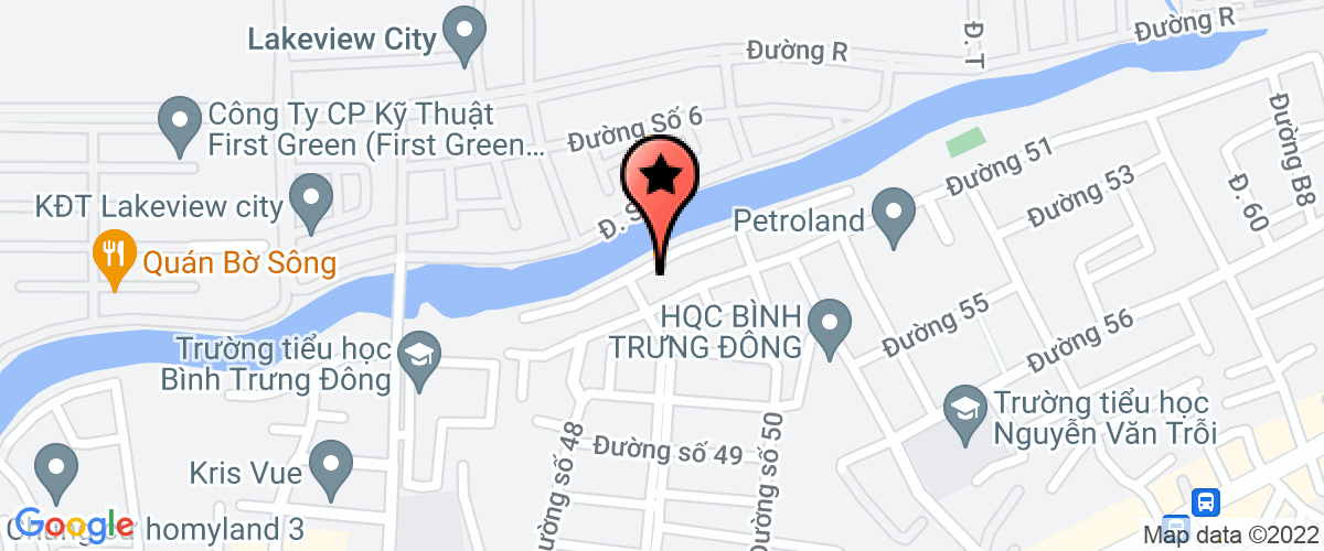 Map go to Phuoc Dien Development Investment Joint Stock Company