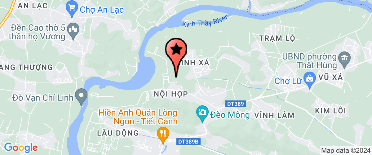 Map go to Le Ninh Elementary School