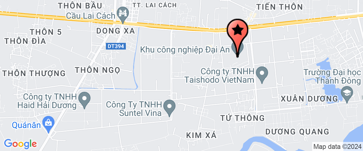 Map go to Viet Nam Harajuku Electrical Applicance Co., Ltd